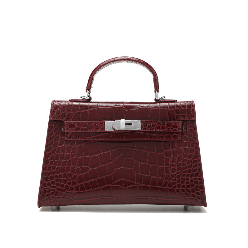 Précommande - Sac Kly 22cm crocodile - expédition entre 8 à 10 jours