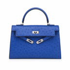 Sac Kly 22/25 cm autruche - arrivage entre 8 à 10 jours