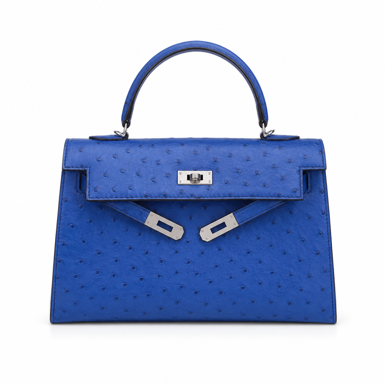 Sac Kly 22/25 cm autruche - arrivage entre 8 à 10 jours