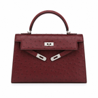 Sac Kly 22/25 cm autruche - arrivage entre 8 à 10 jours