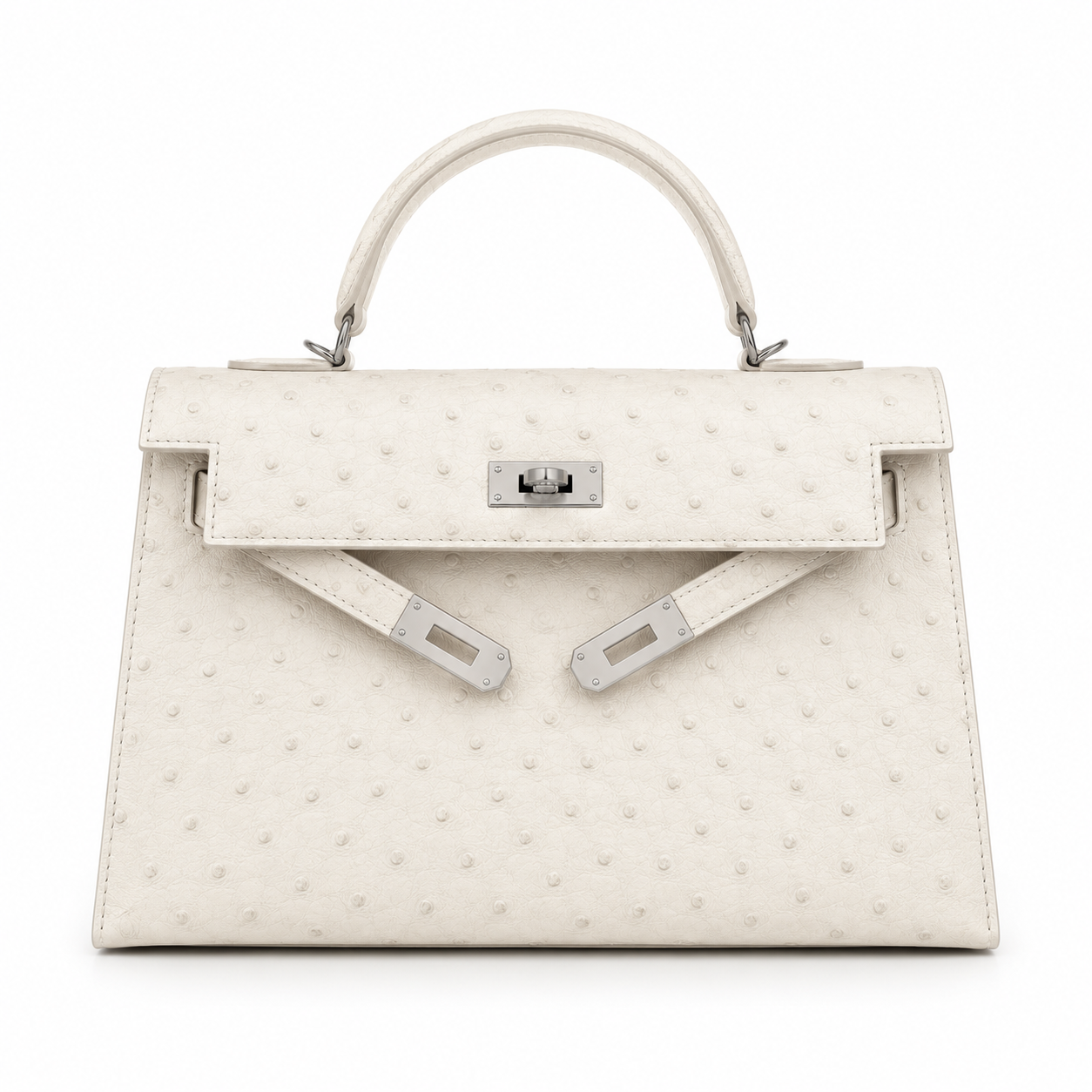 Sac Kly 22/25 cm autruche - arrivage entre 8 à 10 jours