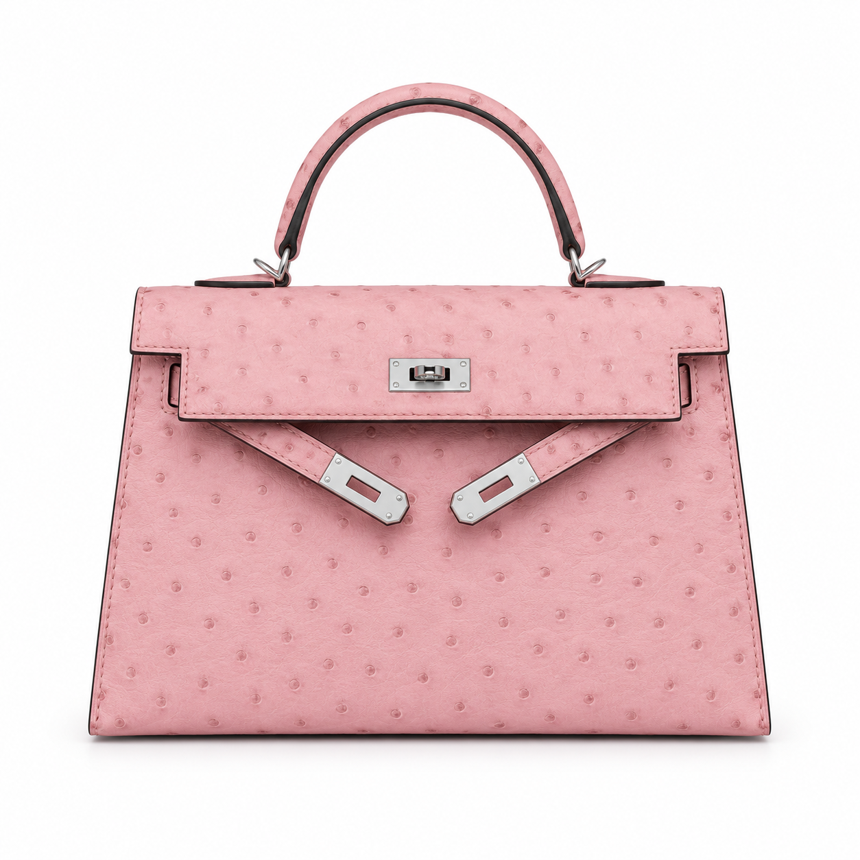 Sac Kly 22/25 cm autruche - arrivage entre 8 à 10 jours